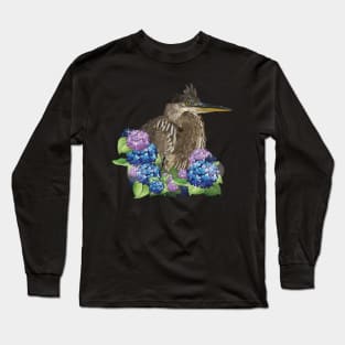 Blue heron Long Sleeve T-Shirt